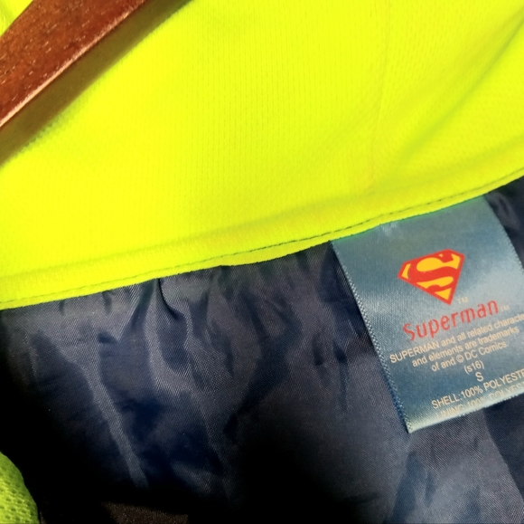Rare superman DC Comics Wind Breaker men's small - Picture 4 of 6